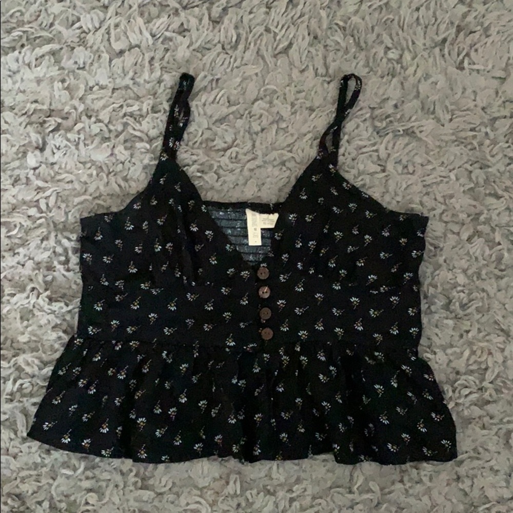 Flower tank top. Women’s small